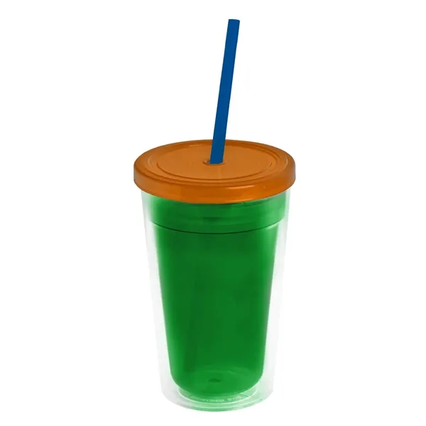 16 oz Double-Wall Insulated Transparent Tumblers... from ASI 40480 Koozie Group