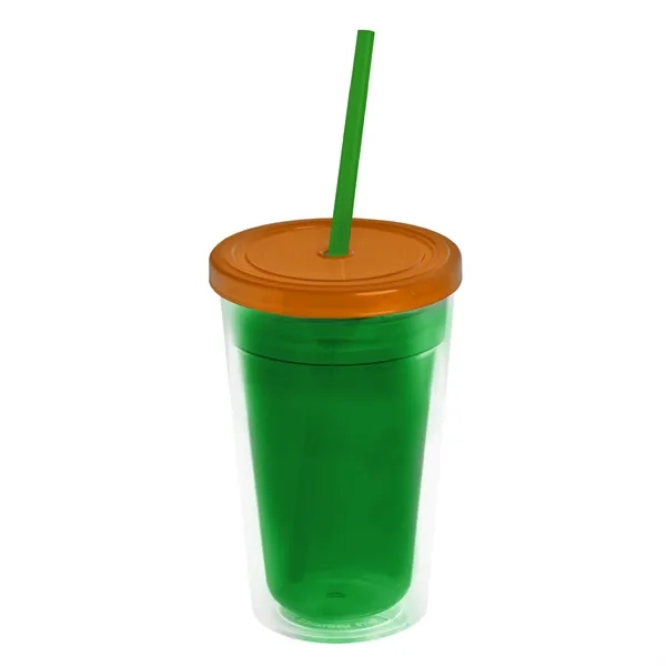 16 oz Double-Wall Insulated Transparent Tumblers... from ASI 40480 Koozie Group