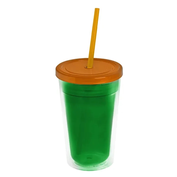 16 oz Double-Wall Insulated Transparent Tumblers... from ASI 40480 Koozie Group