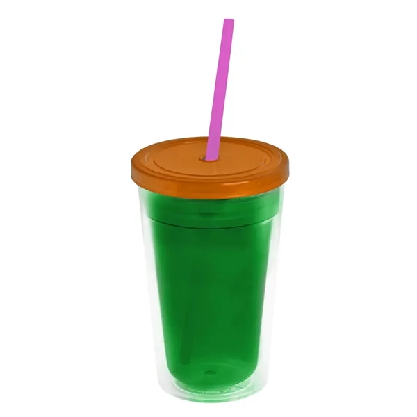 16 oz Double-Wall Insulated Transparent Tumblers... from ASI 40480 Koozie Group