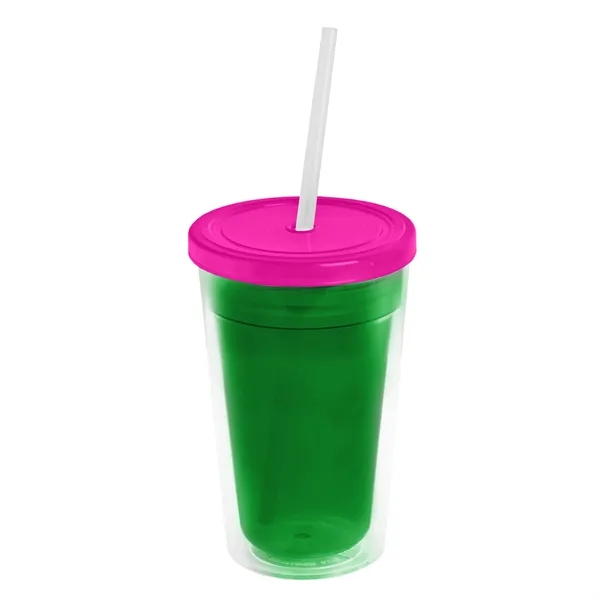 16 oz Double-Wall Insulated Transparent Tumblers... from ASI 40480 Koozie Group
