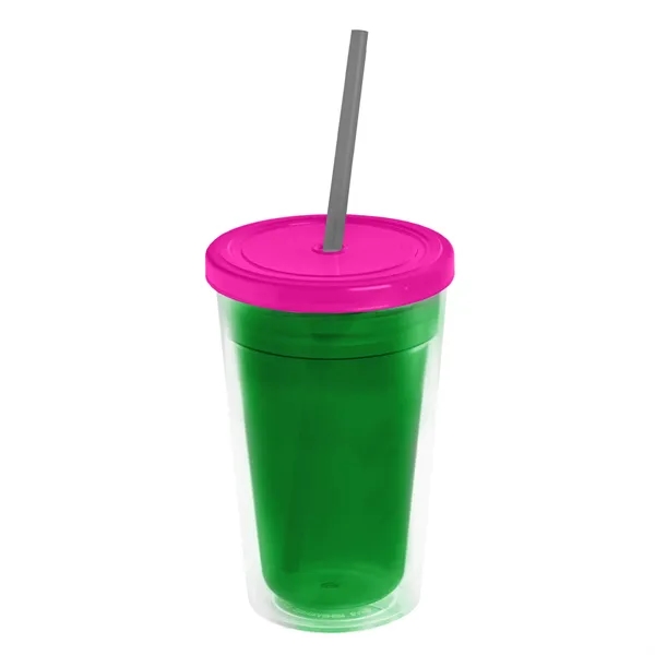 16 oz Double-Wall Insulated Transparent Tumblers... from ASI 40480 Koozie Group