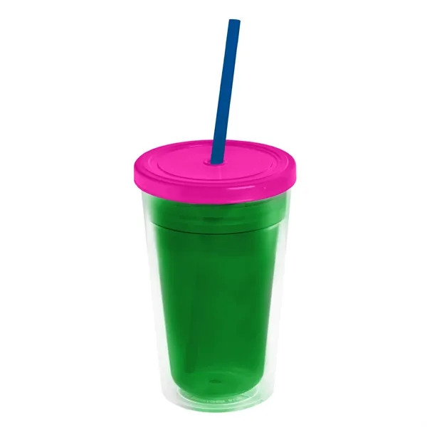 16 oz Double-Wall Insulated Transparent Tumblers... from ASI 40480 Koozie Group
