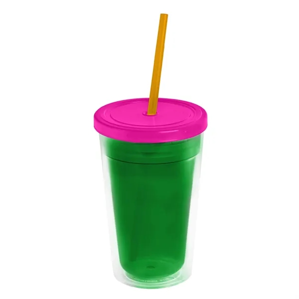 16 oz Double-Wall Insulated Transparent Tumblers... from ASI 40480 Koozie Group