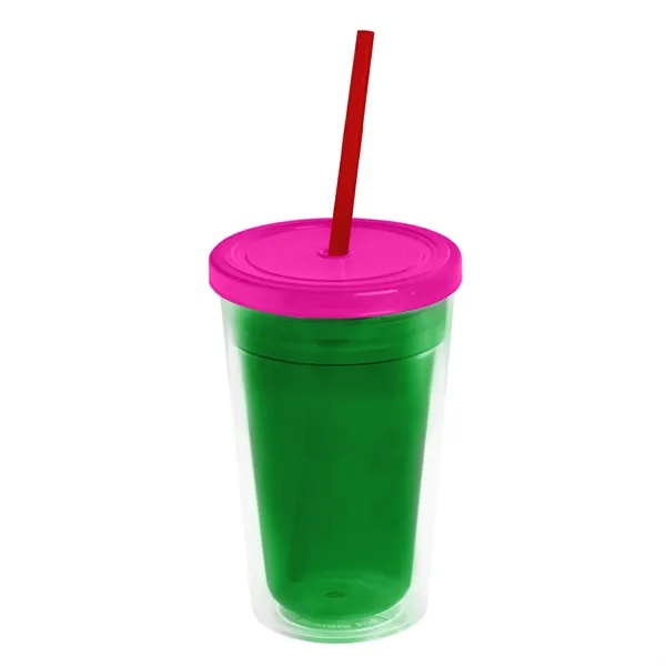 16 oz Double-Wall Insulated Transparent Tumblers... from ASI 40480 Koozie Group