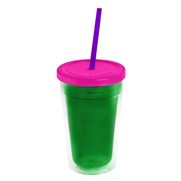 16 oz Double-Wall Insulated Transparent Tumblers... from ASI 40480 Koozie Group