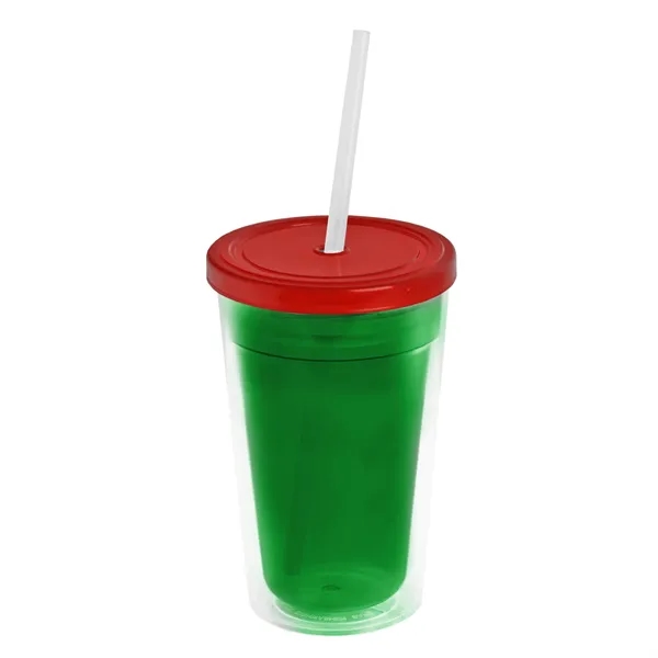 16 oz Double-Wall Insulated Transparent Tumblers... from ASI 40480 Koozie Group