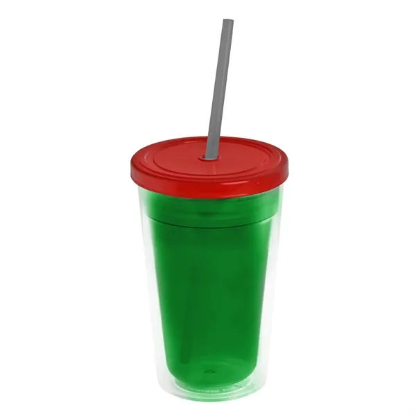 16 oz Double-Wall Insulated Transparent Tumblers... from ASI 40480 Koozie Group