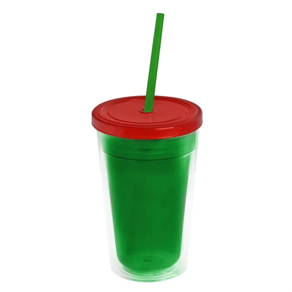 16 oz Double-Wall Insulated Transparent Tumblers... from ASI 40480 Koozie Group