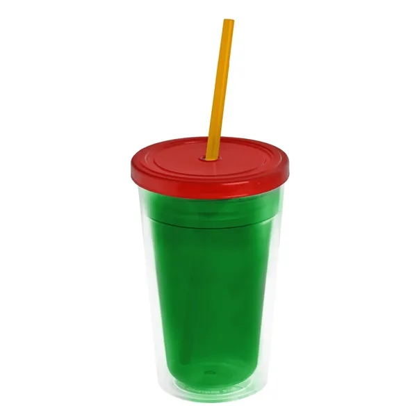 16 oz Double-Wall Insulated Transparent Tumblers... from ASI 40480 Koozie Group
