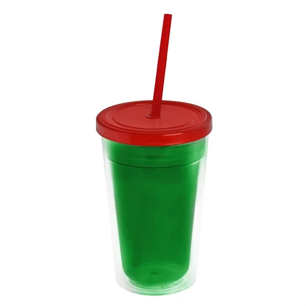 16 oz Double-Wall Insulated Transparent Tumblers... from ASI 40480 Koozie Group