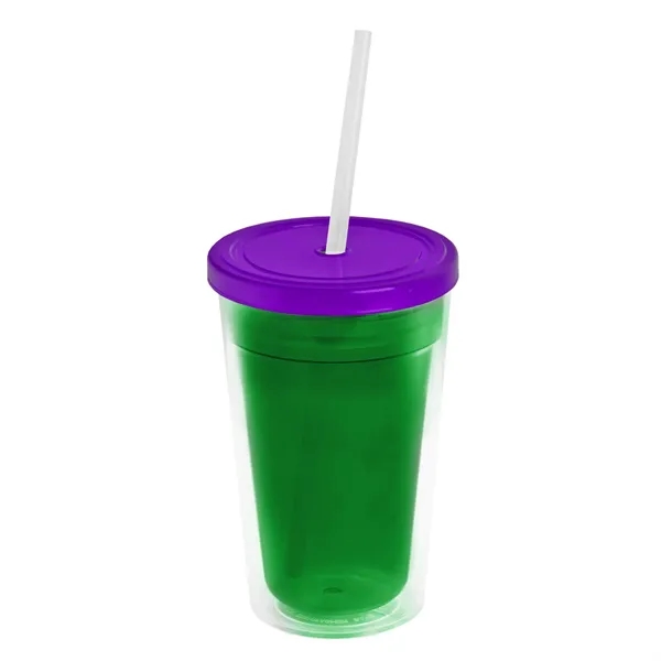 16 oz Double-Wall Insulated Transparent Tumblers... from ASI 40480 Koozie Group