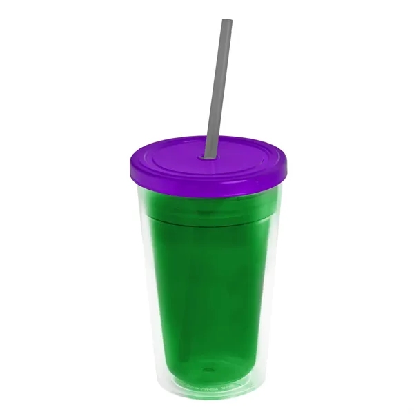 16 oz Double-Wall Insulated Transparent Tumblers... from ASI 40480 Koozie Group