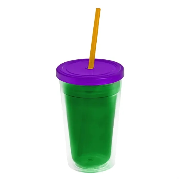 16 oz Double-Wall Insulated Transparent Tumblers... from ASI 40480 Koozie Group