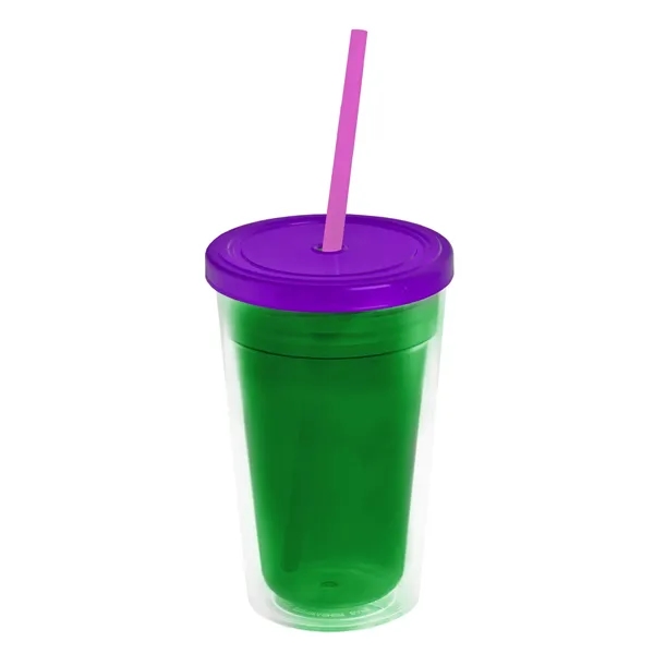 16 oz Double-Wall Insulated Transparent Tumblers... from ASI 40480 Koozie Group