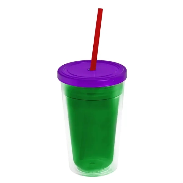 16 oz Double-Wall Insulated Transparent Tumblers... from ASI 40480 Koozie Group