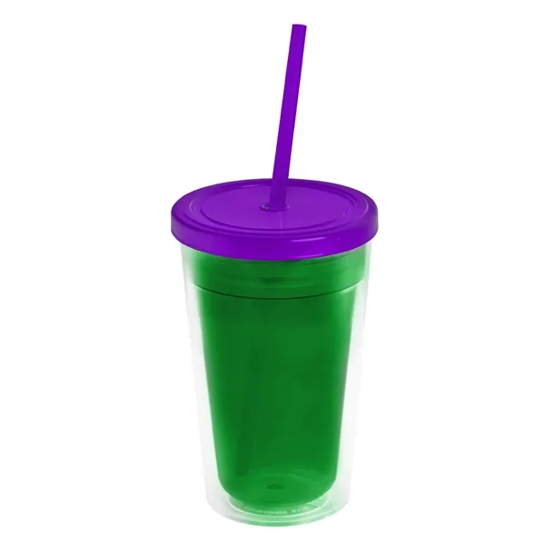 16 oz Double-Wall Insulated Transparent Tumblers... from ASI 40480 Koozie Group