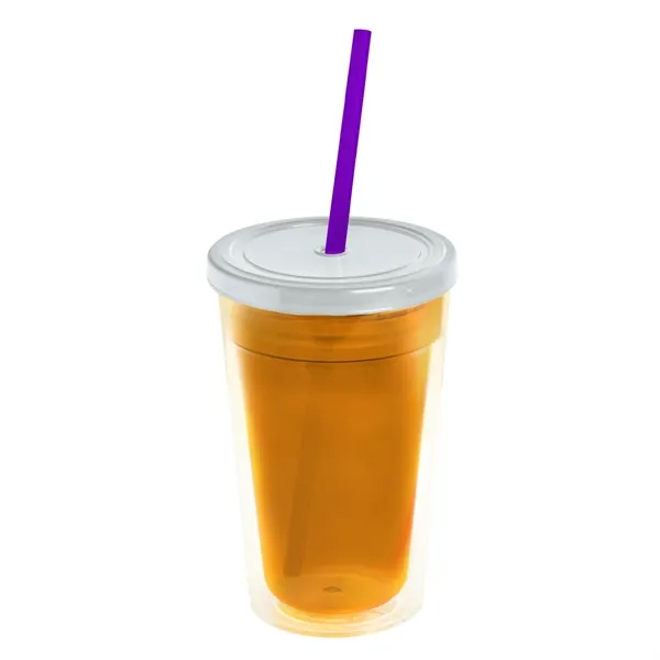 16 oz Double-Wall Insulated Transparent Tumblers... from ASI 40480 Koozie Group