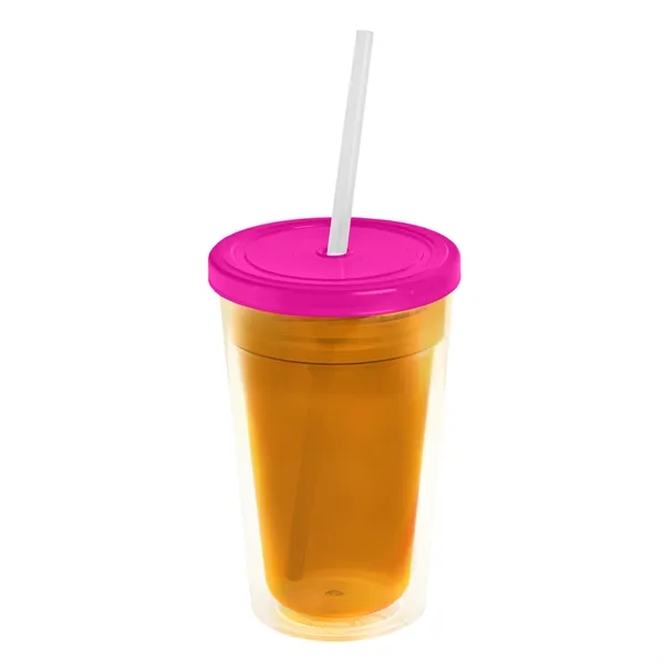 16 oz Double-Wall Insulated Transparent Tumblers... from ASI 40480 Koozie Group