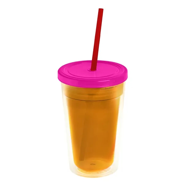 16 oz Double-Wall Insulated Transparent Tumblers... from ASI 40480 Koozie Group