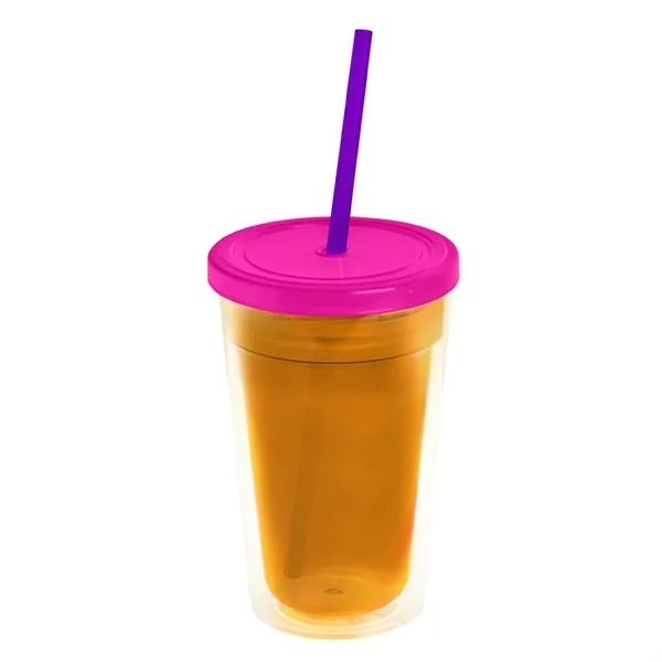 16 oz Double-Wall Insulated Transparent Tumblers... from ASI 40480 Koozie Group
