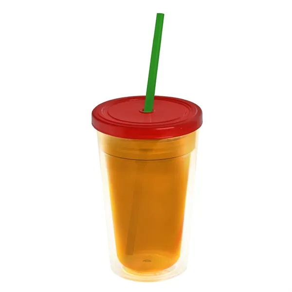 16 oz Double-Wall Insulated Transparent Tumblers... from ASI 40480 Koozie Group