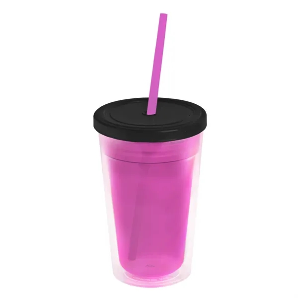 16 oz Double-Wall Insulated Transparent Tumblers... from ASI 40480 Koozie Group