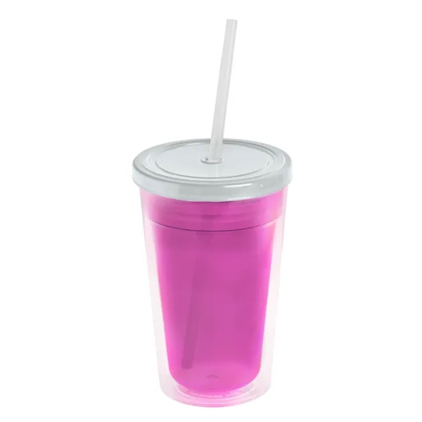 16 oz Double-Wall Insulated Transparent Tumblers... from ASI 40480 Koozie Group