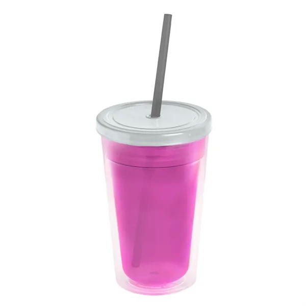 16 oz Double-Wall Insulated Transparent Tumblers... from ASI 40480 Koozie Group