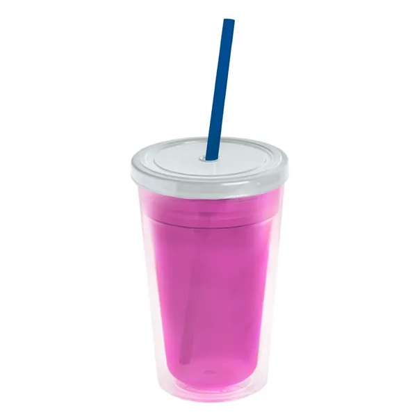16 oz Double-Wall Insulated Transparent Tumblers... from ASI 40480 Koozie Group