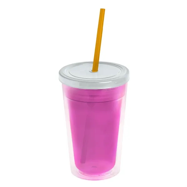 16 oz Double-Wall Insulated Transparent Tumblers... from ASI 40480 Koozie Group