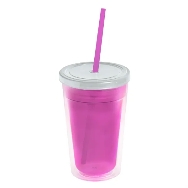 16 oz Double-Wall Insulated Transparent Tumblers... from ASI 40480 Koozie Group
