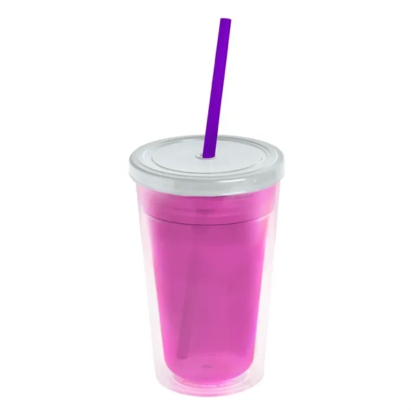 16 oz Double-Wall Insulated Transparent Tumblers... from ASI 40480 Koozie Group