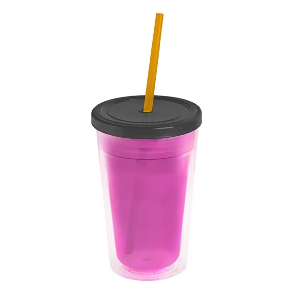 16 oz Double-Wall Insulated Transparent Tumblers... from ASI 40480 Koozie Group