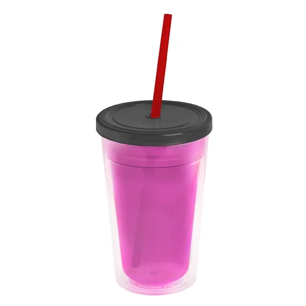 16 oz Double-Wall Insulated Transparent Tumblers... from ASI 40480 Koozie Group