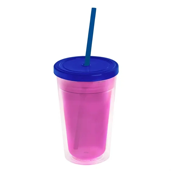16 oz Double-Wall Insulated Transparent Tumblers... from ASI 40480 Koozie Group
