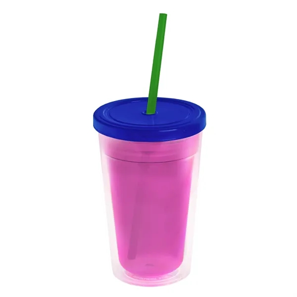 16 oz Double-Wall Insulated Transparent Tumblers... from ASI 40480 Koozie Group