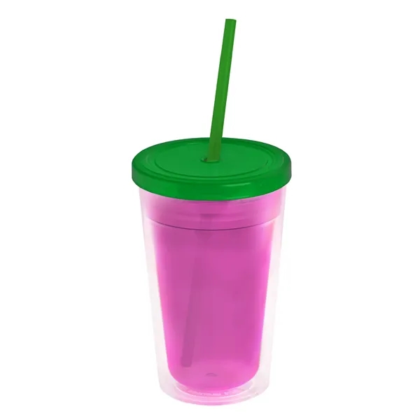 16 oz Double-Wall Insulated Transparent Tumblers... from ASI 40480 Koozie Group