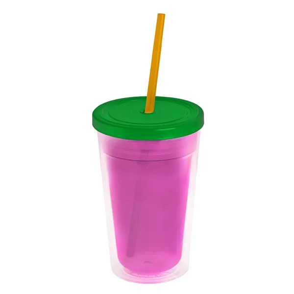 16 oz Double-Wall Insulated Transparent Tumblers... from ASI 40480 Koozie Group