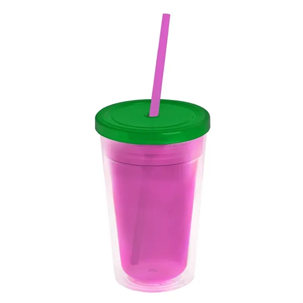 16 oz Double-Wall Insulated Transparent Tumblers... from ASI 40480 Koozie Group
