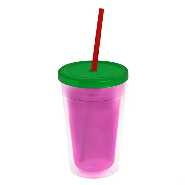 16 oz Double-Wall Insulated Transparent Tumblers... from ASI 40480 Koozie Group