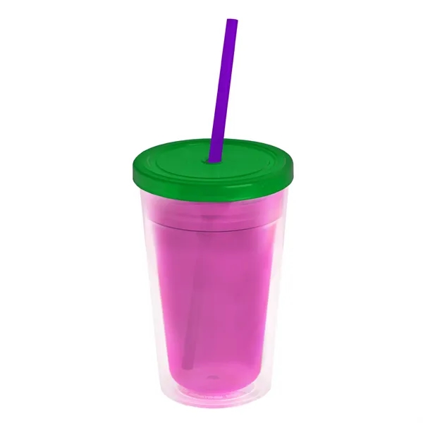 16 oz Double-Wall Insulated Transparent Tumblers... from ASI 40480 Koozie Group
