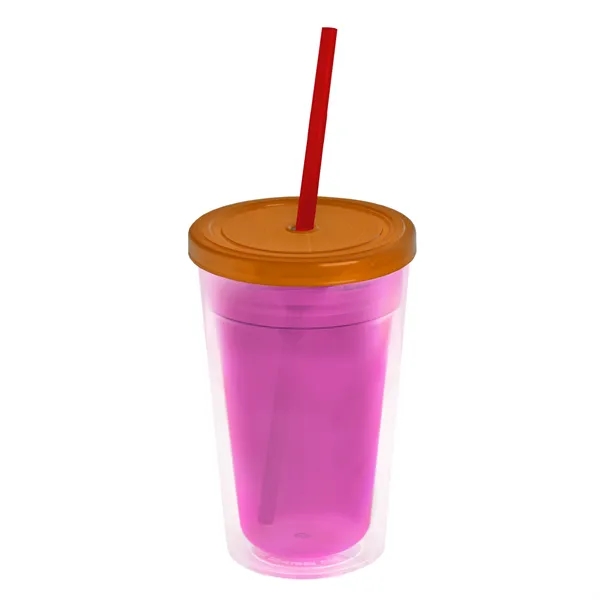 16 oz Double-Wall Insulated Transparent Tumblers... from ASI 40480 Koozie Group