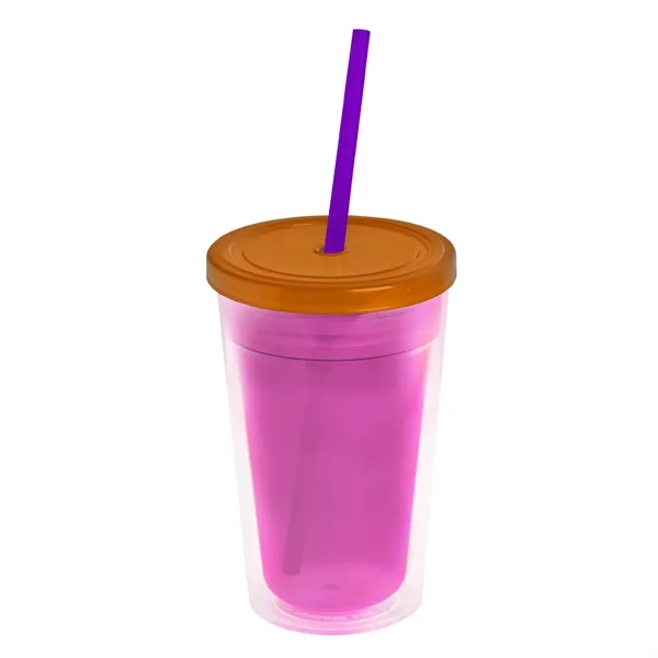 16 oz Double-Wall Insulated Transparent Tumblers... from ASI 40480 Koozie Group