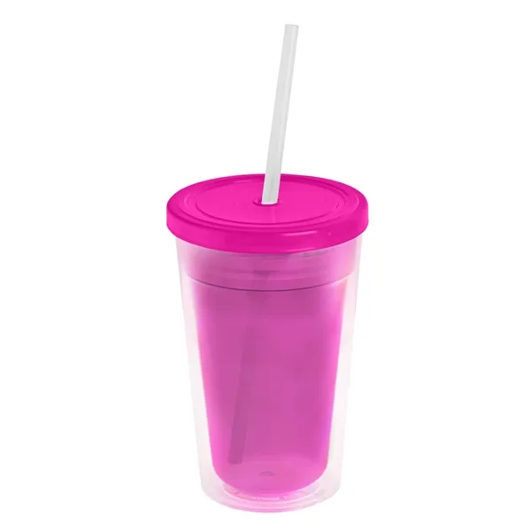 16 oz Double-Wall Insulated Transparent Tumblers... from ASI 40480 Koozie Group