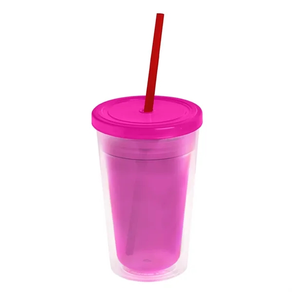 16 oz Double-Wall Insulated Transparent Tumblers... from ASI 40480 Koozie Group