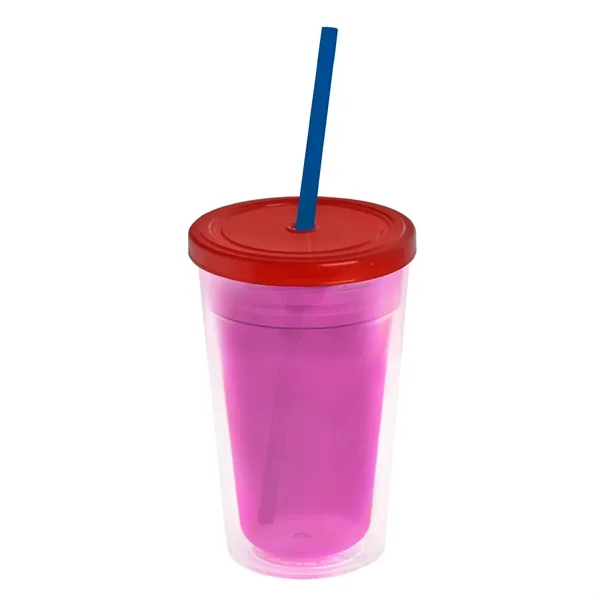 16 oz Double-Wall Insulated Transparent Tumblers... from ASI 40480 Koozie Group