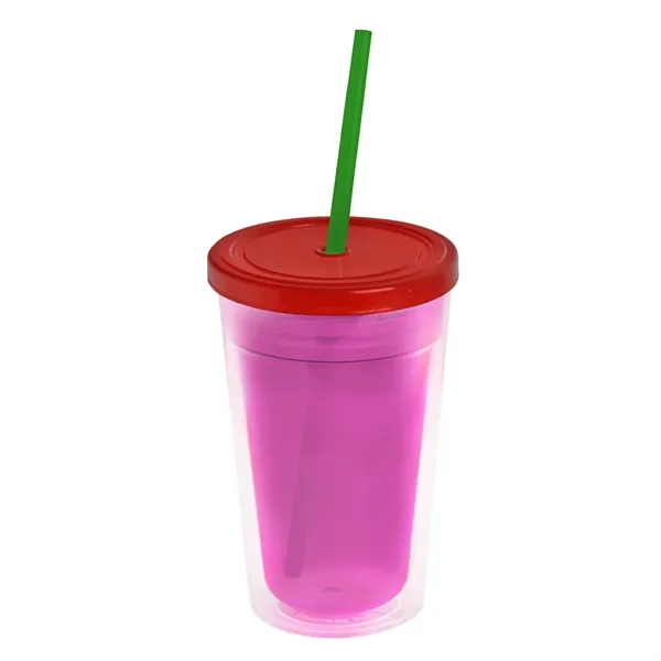 16 oz Double-Wall Insulated Transparent Tumblers... from ASI 40480 Koozie Group