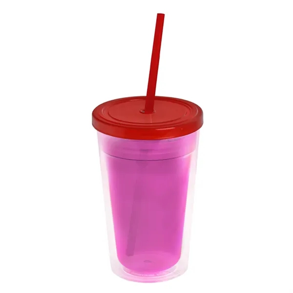 16 oz Double-Wall Insulated Transparent Tumblers... from ASI 40480 Koozie Group
