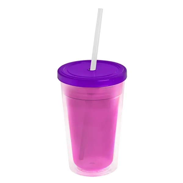 16 oz Double-Wall Insulated Transparent Tumblers... from ASI 40480 Koozie Group